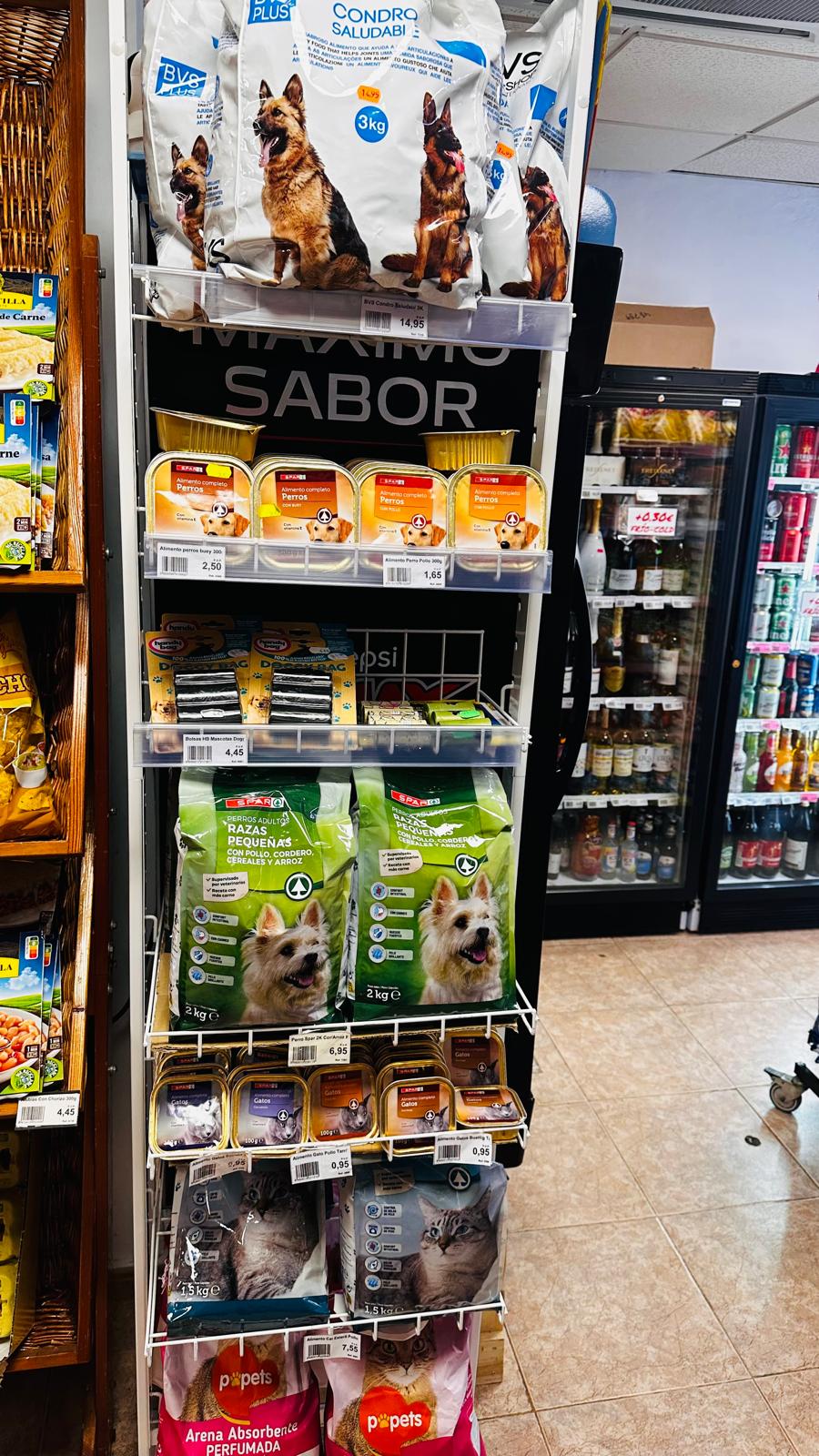 Sección mascotas